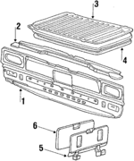 251813193H - Body: Lower Panel for Volkswagen: Vanagon Image