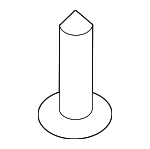 RYQ500070 - Body: Lower Molding Screw for Land-Rover Image image