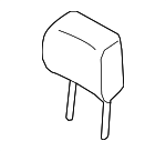 MB3Z60611A08CB - Body: Headrest for Ford Image