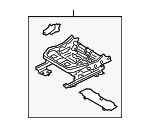 KB3Z2161710B - Body: Seat Base for Ford Image