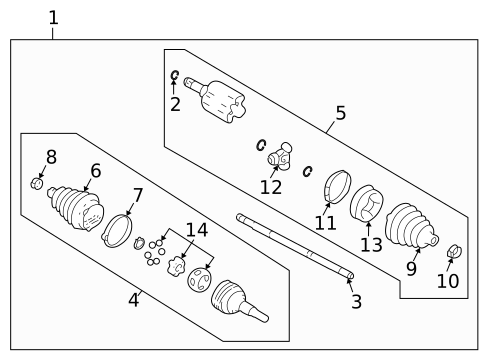 Drive Axles for 2001 Pontiac Grand Am #0