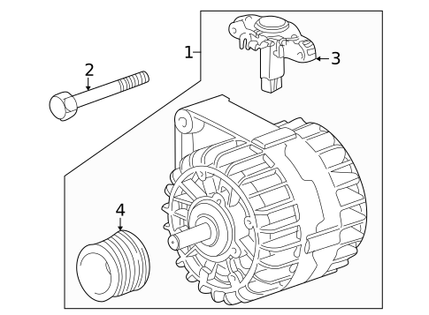 Alternator for 2003 BMW Z8 #0