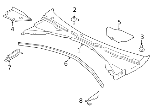 Cowl for 2017 Jaguar F-Pace #0