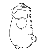 53320TG7A00 - Steering: Coupling Shield for Honda: Passport, Pilot, Ridgeline Image