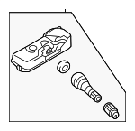 529330W100DS2 - Electrical: TPMS Sensor for Hyundai Image