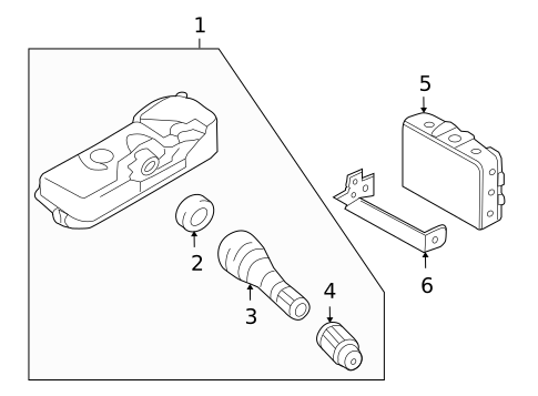 Sensors for 2010 Hyundai Santa Fe #0