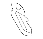 8D0867299 - Body: Door Trim Panel Clamp for Audi: 100, 100 Quattro, A4, A4 Quattro, A6, A6 Quattro, Allroad Quattro, S4, S6 Image