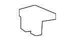 LR036129 - Body: Rear Trim Panel Clip for Land-Rover Image