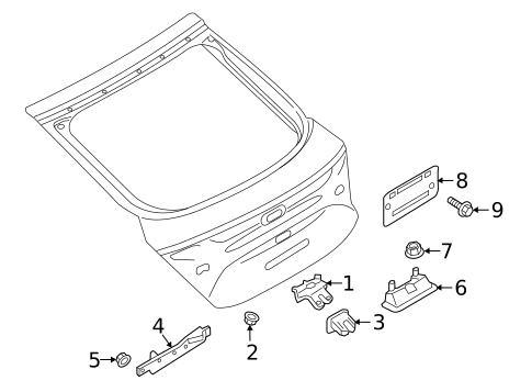 Lock & Hardware for 2018 Audi RS7 #2