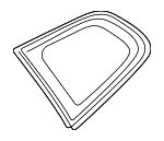 51379451581 - : Quarter Glass for BMW: X1 Image