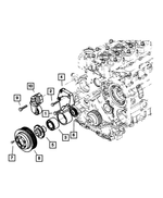 4429779 - Cooling: Hex Head Bolt for Mopar Image