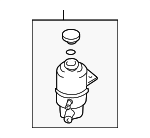 MN101235 - Steering: Power Steering Pump Reservoir for Mitsubishi: Eclipse, Endeavor, Galant Image