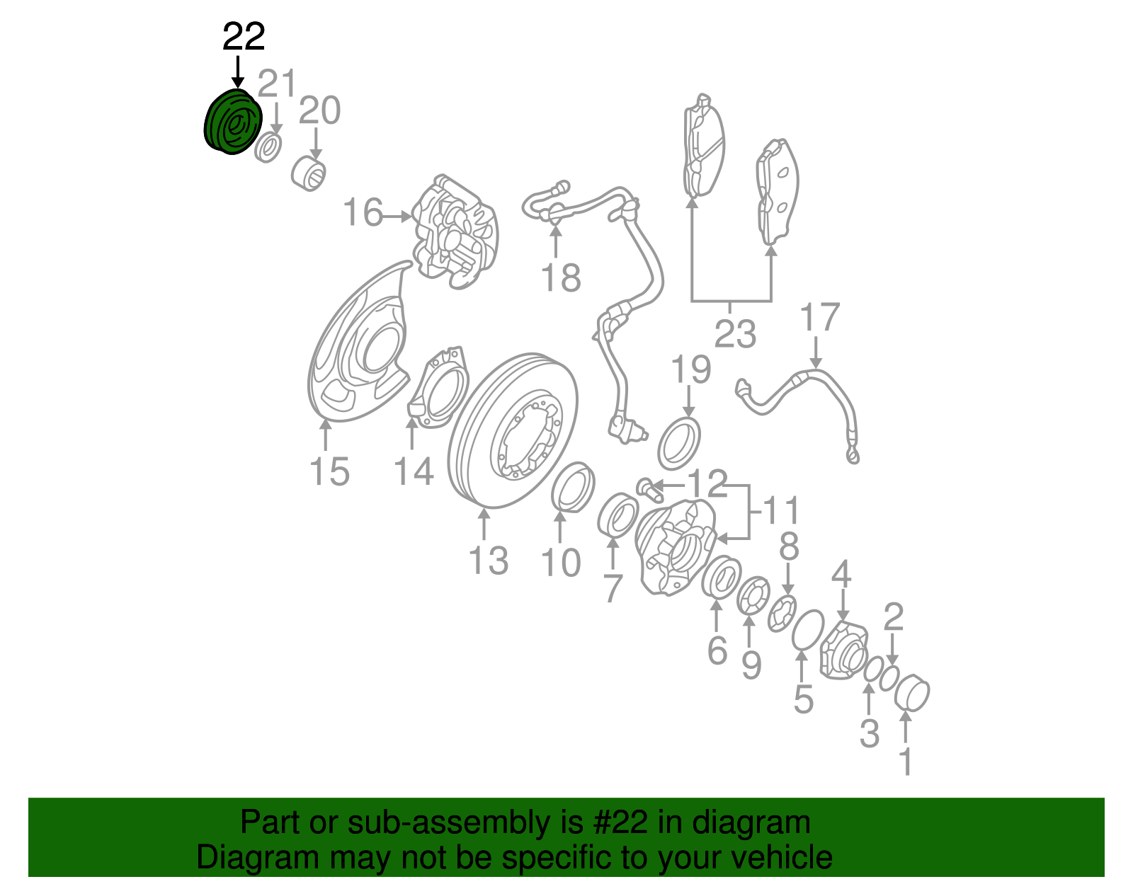 1986-2004 Nissan Axle Assembly Oil Seal 40227-31G01 | Nissan
