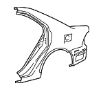 6160202120 - Body: Quarter Panel for Toyota: Corolla Image