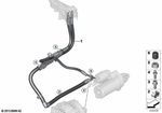 12428657327 - Engine Electrical System: Cable, Altern, Start Motor Supp Point B+ for BMW Image
