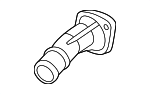 256312B051 - Cooling System: Thermostat Outlet for Hyundai: Accent, Elantra, Elantra Coupe, Elantra GT, Veloster Image