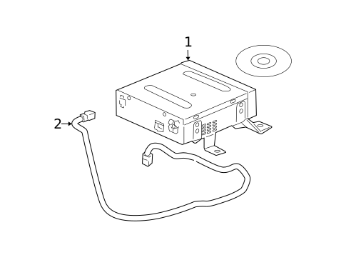 Global Positioning System for 2004 Chrysler Pacifica #0