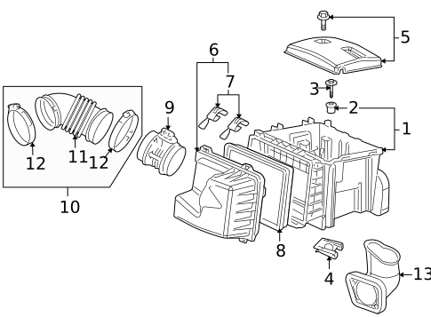 Filters for 2005 Buick Terraza #0