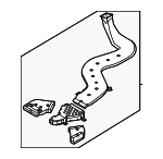 97360GI000 - Body: Floor Duct for Hyundai: Ioniq 5 Image