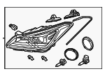 92101B1010 - Electrical: Headlamp Assembly for Hyundai Image