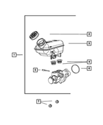68002154AB - Brakes: Brake Master Cylinder Reservoir for Mopar Image