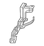 68298221AA - Engine: Upper Cover Support Bracket for Mopar Image