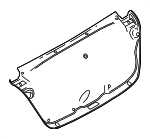 64719WB001 - Body: Trunk Lid Trim for Scion: iA | Toyota: Yaris, Yaris iA Image