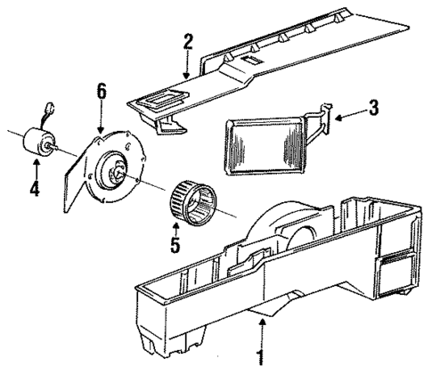 Heater for 1991 Dodge D350 #0