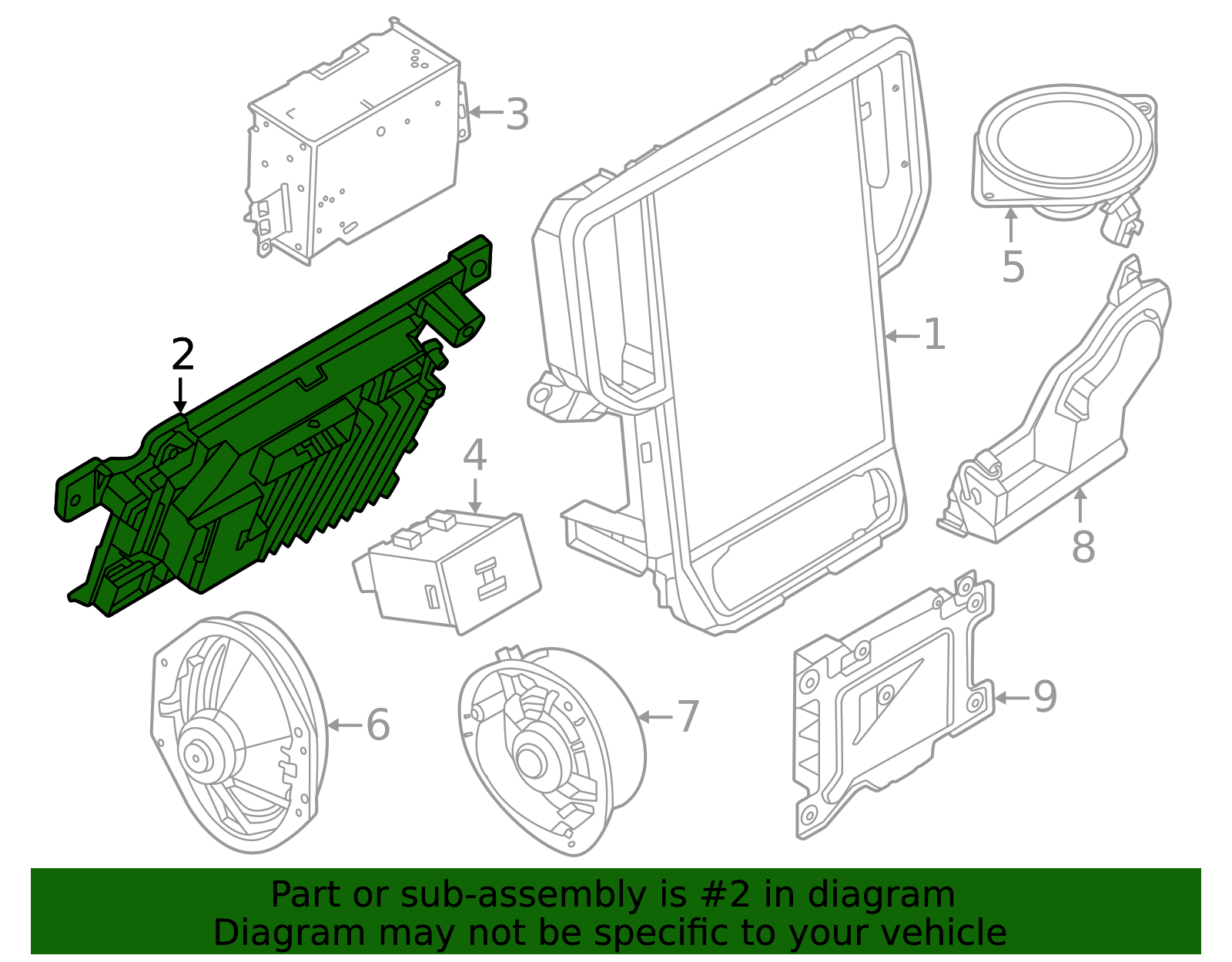 2024 Ford Ranger Control Module P1WZ-14G371-BG | OEM Parts Online