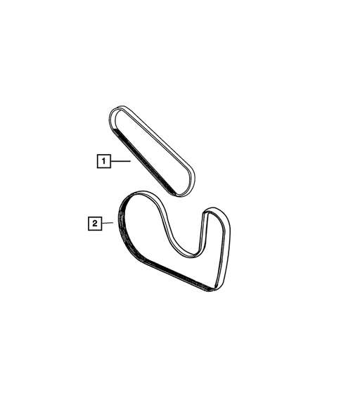 Drive Belts for 2001 Chrysler Sebring #0
