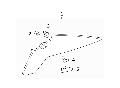 Interior Trim - Quarter Panels for 2006 Buick Lucerne #0