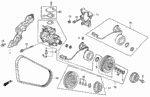 38827PH7003 - Body/Air Conditioning: SCREW-WASHER (5X8) for Honda Image
