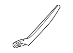 28781CB80A - Body: Wiper Arm for Nissan Image