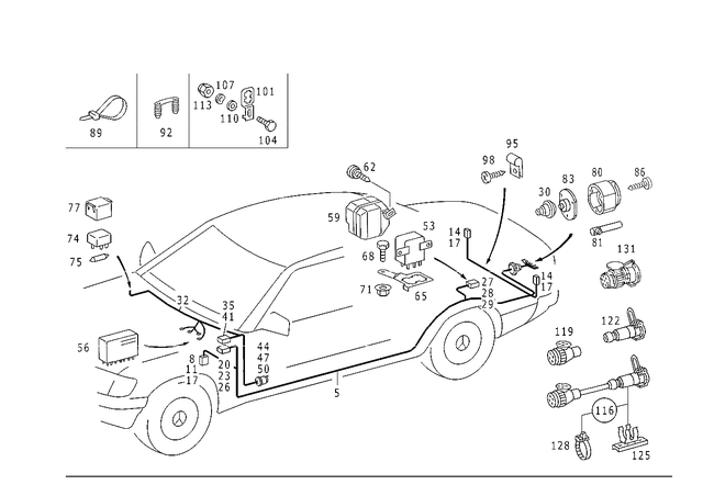 135458928 - Trailer Coupling: Adapter for Mercedes-Benz Image image