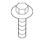 64195C5000 - Electrical: Mount Bracket Bolt for Hyundai: Elantra, Elantra GT, Ioniq, Sonata Image