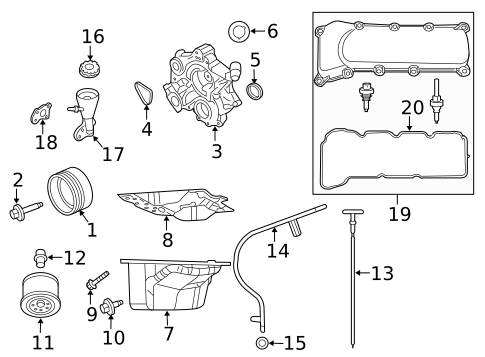 Engine Parts for 2012 Jeep Liberty #0