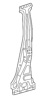 6103747060 - : Center Pillar Reinforced for Toyota: Prius, Prius Plug-In Image