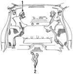 PP851K5AD - : Buckle End for Chrysler: Cirrus Image