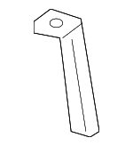 86633A5000 - Body: Impact Bar Upper Bracket for Hyundai Image