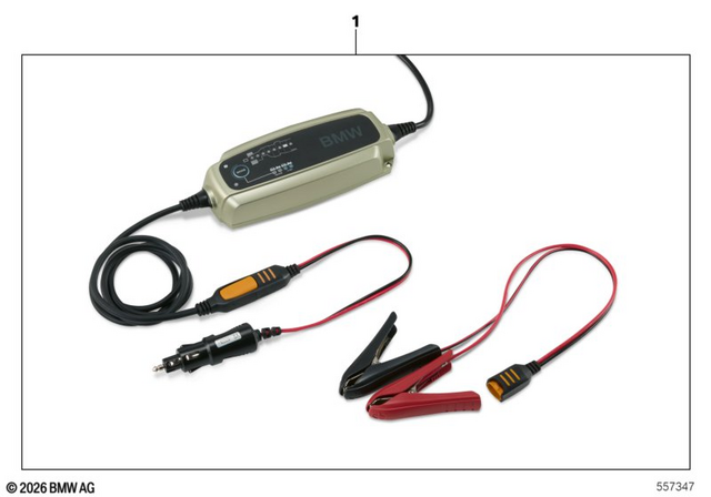 77025B5B631 - : Battery Charger Plus US for BMW-Motorrad: R 1300 GS, R 1300 GS Adventure Image