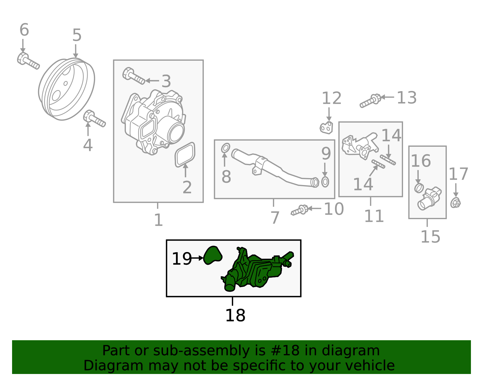 PYFA-15-16ZB - 2018-2024 Mazda - Engine Coolant Control Valve