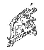 64501L5500 - Body: Apron Assembly for Hyundai: Sonata Image