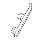921A1R5000 - Body: Reflector for Kia Image