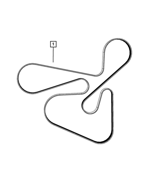 Drive Belts for 2012 Dodge Journey #0