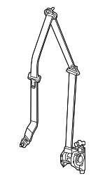 7B0857705ADK5 - : Seat Belt Assembly for Volkswagen: Routan Image