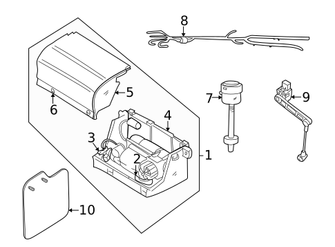 Auto Leveling Components for 2002 Land Rover Discovery #0