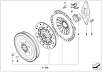 21207567226 - : Dual-Mass Flywheel With Clutch for BMW Image