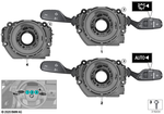 61316999511 - Vehicle Electrical System: Switch Unit Steering Column for BMW Image