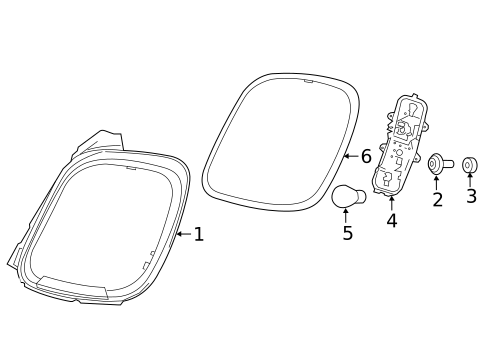 Combination Lamps for 2018 Fiat 500X #0