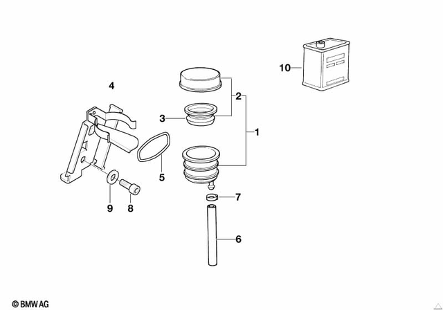 34317674019 - : Holder for BMW-Motorrad Image